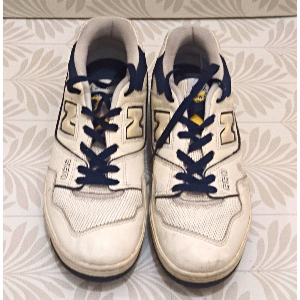 New Balance Rich Paul 550 Men’s Low Top Lace-Up Sneakers White/Navy BB550RP1 11